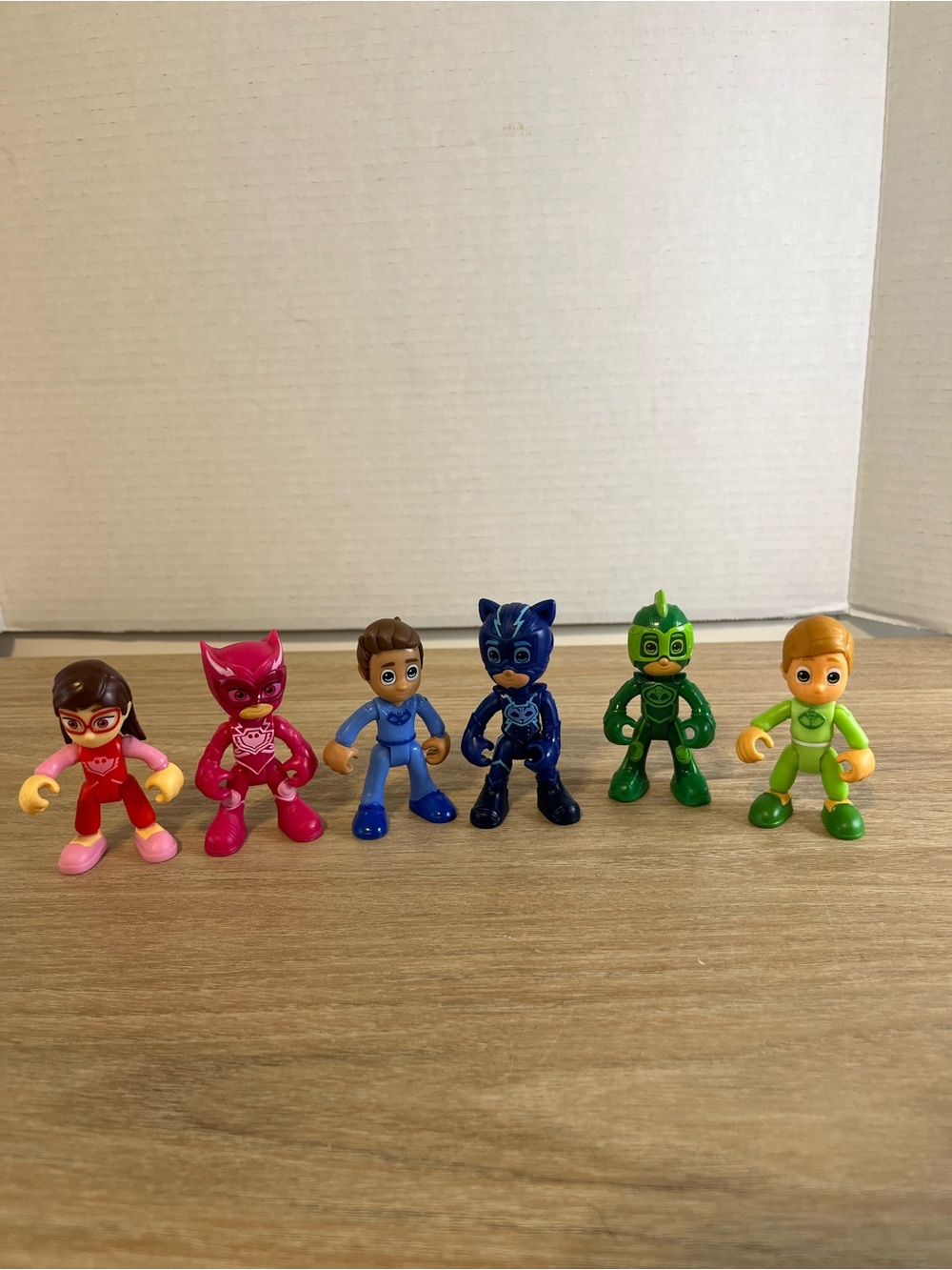 PJ Masks Hero Figurine Trio - Pink, Green, Blue